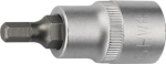 Steckschlüsseleinsatz SW8 mm, 1/2" f. Innensechskant Tecwerk 821358
