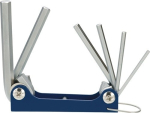 Sechskantschraubendrehersatz ISO 2936 7-teilig. 6KT SW 1,5-6 mm, Enden gefast Tecwerk 825104
