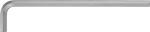 Winkelschraubendreher 6-kant SW 10,0 mm, lang ISO 2936 L - Tecwerk 825366