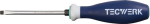 Schraubendreher Schlitz, 6kt Ansatz 8,0x150 mm, Mehrkomp.-Heft Tecwerk 827032