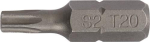 Bit T30 L=25 mm 1/4" 6KT Tecwerk 829168