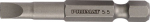 Bit für Schlitzschrauben L=50 1/4" E6,3 Schneidenstärke 1 Tecwerk