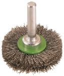 Rundbürste V2A-Draht 0,2 mm Ø 40 mm Schaft Ø 6 mm Tecwerk 841124