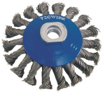 Kegelbürste Draht-Dm.0,50 mm D= 115 mm M14 Tecwerk 841149
