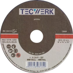Schruppscheibe 125 mm 6 mm Universell Tecwerk 841321