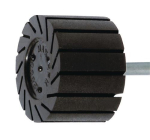 Gummiträger für Schleifhülsen, 45x30 mm Tecwerk 842409
