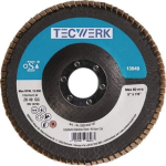 Fächerscheibe Ø 125 mm Körnung 40 konisch Action Tecwerk 844137