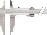 Werkstattmessschieber DIN 862 Inox 1000 mm, Schnabellänge 150 mm mit Messerspitzen, Tecwerk 851139