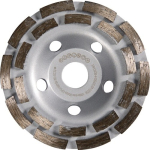 Diamantbekerwiel 125mm Beton/pleister/grind/tegellijm D 426 22,23 mm Universal Tecwerk 865438