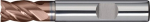 Schaftfräser DIN 6527 K Ø 6, VHM TiAlN, 4 Schneiden kurz Tecwerk