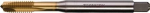 Maschinengewindebohrer M 5 HSS-E TiN DIN 371 Durchgang, Form B, Tecwerk 867302