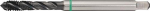 Maschinengewindebohrer M 4x0,7 mm, HSS-Co vaporisiert ISO2 6H, Tecwerk 867688