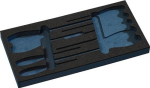 Werkzeugmodul, 9-teilig Leereinlage 1/3-Modul Tecwerk 871298