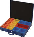 Sortimentskasten BxTxH 438x342x70 mm 23 Fächer blau Tecwerk 871531