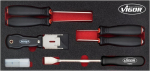 Schabersatz 16-tlg. Vigor V5017