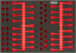 Weichschaumeinlage leer Vigor V4752