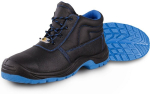 Sicherheitsstiefel, Rindleder S3 ESD, schwarz/blau Remisbertg Leon ESD