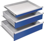 Schublade für Schubladenschrank HxB 360x1060mm,Tragfähigkeit max. 75kg Stahlblech Farbwahl, Tecwerk