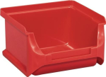 Sichtlagerkasten LxBxH 100x102x60 mm, Polypropylen rot Allit Profi-Plus