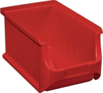 Sichtlagerkasten LxBxH 235x150x125 mm, Polypropylen rot Allit Profi-Plus