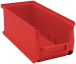Sichtlagerkasten LxBxH 320x150x125 mm, Polypropylen rot Allit Profi-Plus
