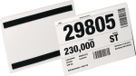 Etikettentasche magnetisch BxH 210x148 mm transparent 10er Pack, Durable