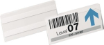 Etikettentasche selbstklebend BxH 150x67 mm transparent 10er Pack, Durable