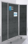 Faltstellwand, Brandschutz B1 1900x1000x50 mm, Filz dunkelgrau BST Systeme