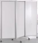Faltstellwand, Brandschutz B1 1900x800x75 mm, Stahl weiss BST Systeme