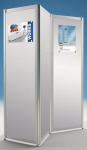 Faltstellwand, kein Brandschutz 1800x600x24 mm, Stahl silber BST Systeme