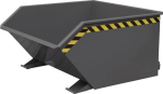 Kippbehälter Inhalt 0,3 m³ LxBxH 1410x700x580 anthrazitgrau RAL 7016, Eichinger 2012