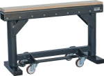 Materialstütze Holzauflage Breite 1000 mm Höhe 650-1000 mm Tragfähigkeit 2000 kg