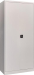 Flügeltürenschrank, 4 Böden lichtgrau RAL7035/lichtgrau RAL7035 HxBxT 1950x890x415 mm, Pavoy