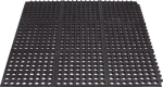 Arbeitplatzbodenbelag Fertigmatte L900xB900xS15mm Nitrilkautschuk schwarz Yoga Octa Oil