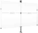 Rückwand für 529173 Überdachung Modulo ESG-Securitglas 5 mm durchsichtig SPL