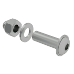 Systemgeländer Verbindungsschraube M 8x25 mm kpl.1 Satz = 10 STK Munk Günzburger