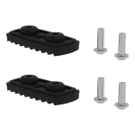nivello Fußplatte elektrisch ableitfähig für Holmhöhe 58/73 mm Satz=2 STK Munk Günzburger