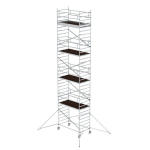 Rollgerüst 1,35x2,45 m mit Ausleger Doppel-Plattform 9,51 m Munk Günzburger