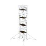 Rollgerüst SG 1,35x1,80 m mit Ausleger Doppel-Plattform 8,39 m Munk Günzburger
