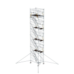 Rollgerüst SG 1,35x1,80mSchrägaufstiegen Ausleger Plattformhöhe 8,39 m Munk Günzburger
