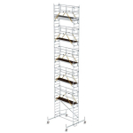 Rollgerüst SG 0,75x2,45 m m. Fahrbalken Plattformhöhe 10,54 m Munk Günzburger