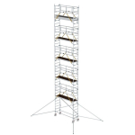 Rollgerüst SG 0,75 x 2,45 m mit Ausleger Plattformhöhe 10,35 m Munk Günzburger