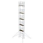 Klappgerüst Plattformhöhe 11,04 m 0,75x1,80 m mit Ausleger Munk Günzburger