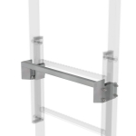 Ausstiegstritt Stahl verz. Spaltbreite 100 mm Munk Günzburger