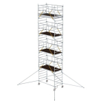 Rollgerüst SG 1,35x2,45 m mit Ausleger Doppel-Plattform 8,39 m Munk Günzburger