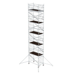 Rollgerüst 1,35x2,45 m mit Ausleger Doppel-Plattform 10,35 m Munk Günzburger