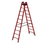 Stehleiter GFK 2x10 Sprossen L=2,95 m Munk Günzburger