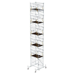 Rollgerüst SG 1,35x1,80 m mit Fahrbalken Doppel-Plattform 10,54 m Munk Günzburger