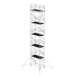 Rollgerüst 1,35x2,45 m mit Ausleger Doppel-Plattform 11,47 m Munk Günzburger