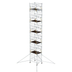 Rollgerüst SG 1,35x1,80 m mit Ausleger Plattformhöhe 10,35 m Munk Günzburger